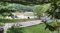 Pemkot Banjar, Jawa Barat, kini berupaya menambah ruang terbuka hijau (RTH) berkonsep wanawisata. Salah satunya membangun Taman Pusdai Banjar dengan konsep swafoto kekinian (Dadang Hermansyah/detikTravel)