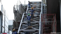 Hingga saat ini progres pembangunan sudah mencapai 98%.