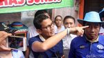 Bareng Lulung, Sandiaga Susuri Gang Temui Korban Kebakaran Tambora