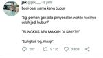 Usir Stres, Begini Aksi Netizen Basa-basi dengan Penjual Makanan