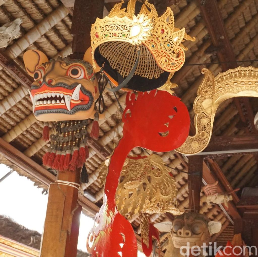 Foto: Seperti Ini Sentra Pembuatan Barong di Bali