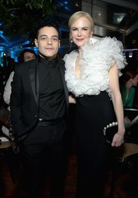 Rami Malek dan Nicole Kidman di AACTA International Awards 2019.