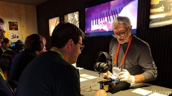 Area ini bakal disenangi para pecinta audio. (Foto: Adi Fida Rahman/detikINET)