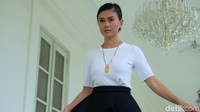 Ngobrol santai aja. Soal generasi muda tentang menyuarakan mimpi bahwa mimpi yang lantang diperlukan agar menjadi inspirasi juga, ujar Agnez Mo (Foto: Andhika Prasetia/detikcom)