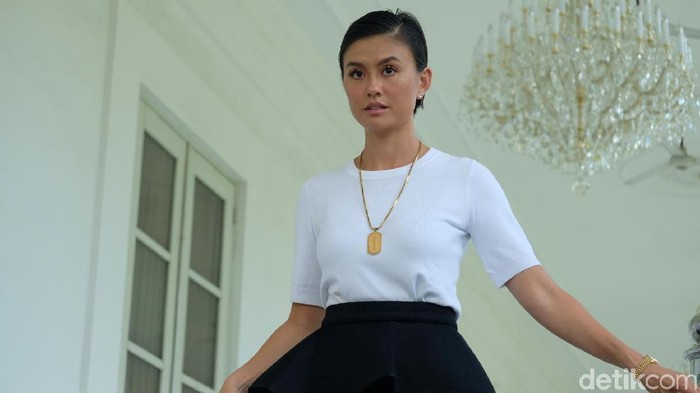 Agnez Mo bertemu Jokowi di Istana