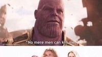 Tak heran banyak meme beredar soal superhero wanita itu dengan Thanos. Dok. Ist