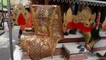 Foto: Seperti Ini Sentra Pembuatan Barong di Bali