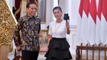 Potret Akrab Agnez Mo Nge-Vlog Bareng Presiden Jokowi