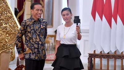Potret Akrab Agnez Mo Nge-Vlog Bareng Presiden Jokowi