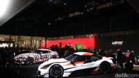 Untuk memenuhi hasrat para penggemarnya, Toyota Gazoo Racing juga mengumumkan untuk berpartisipasi dalam GT 500 class of Super GT pada tahun 2020 berbarengan dengan peluncuran ulang Supra. Foto: Dina Rayanti
