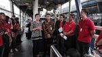 Skybridge Dibangun, Penumpang LRT Jakarta Nyambung TransJakarta