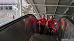 Skybridge Dibangun, Penumpang LRT Jakarta Nyambung TransJakarta