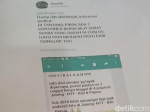 Guru Tersangka Hoax Surat Suara Mengaku Tak Kenal Tersangka Lain
