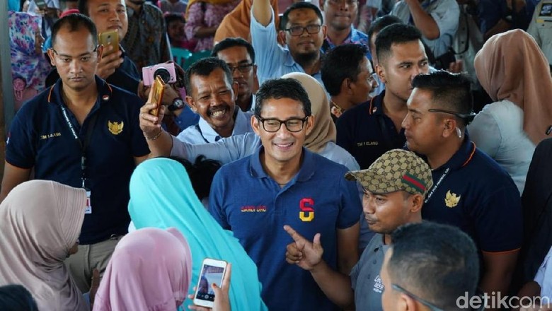 Revisi Visi Misi Ditolak KPU, Sandi: Tetap Kita Sampaikan ke Publik Revisi Visi Misi Ditolak KPU, Sandi: Tetap Kita Sampaikan ke Publik