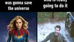 Deretan Meme Lucu Captain Marvel