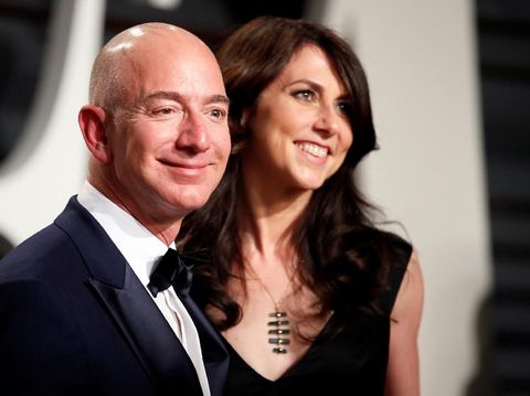 Jeff Bezos dan Mackanzie Bezos