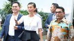 Senyum Agnez Mo saat Bertemu Jokowi di Istana