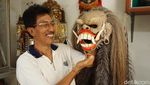 Foto: Seperti Ini Sentra Pembuatan Barong di Bali