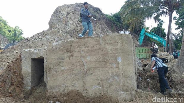 Penambang Temukan Benteng Pendem Jepang di Perbukitan Menoreh