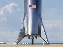 Penampakan Calon Roket Terkuat Sejagat Punya SpaceX