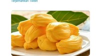 Haduh makanya jadi orang yang baik. Kalau jadi orang jahat kan nggak ada yang nangka, eh nyangka maksudnya.  Foto: Twitter
