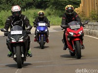 Membandingkan Ninja 250, CBR250RR dan R25, Enakan Mana?