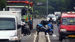 Aksi Nekat Pemotor Hindari Razia
