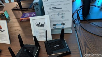 Mesh system WiFi 6 milik Asus. Foto: Adi Fida Rahman/detikINET