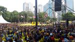 Suasana Alumni Universitas Deklarasi Dukung Jokowi-Maruf di Senayan