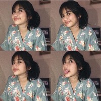 Pelajar kelas dua SMA N 16 Bandung ini pun mengaku kaget saat foto dirinya viral. Meskipun banyak yang mengira ia driver ojek online, Mariah mengungkapkan dirinya merasa bersyukur. Foto: Instagram @mariahstr