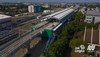Ini adalah penampakan terkini Stasiun Lebak Bulus MRT Jakarta. Foto: Dok. MRT Jakarta