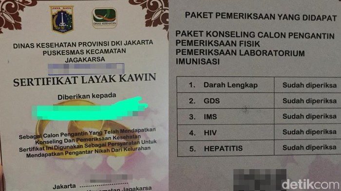 Mau Nikah Di Dki Wajib Punya Sertifikat Layak Kawin