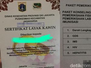 Kata Warga DKI Soal Sertifikat Layak Kawin: Gratis, Ya Nggak Apa-Apa