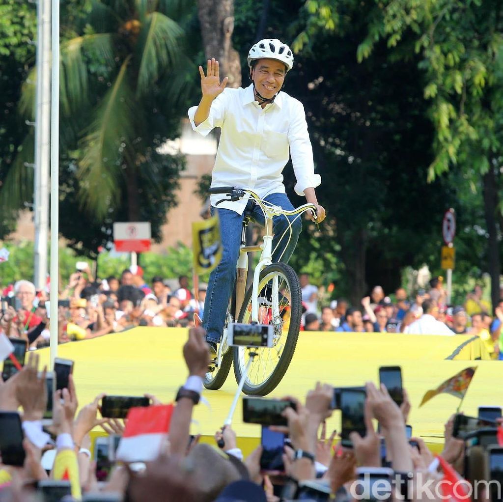 Mengenal Sepeda Bambu yang Dipakai Jokowi