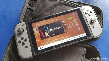 Legrand Legacy: Tale of the Fatebound mejeng di eshop dan bisa ditebus dengan USD 15.99 -- dari harga normal USD 19.99. (Foto: dok. detikINET)