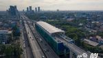 Lagi Dibangun, Begini Desain Stasiun Layang MRT Jakarta