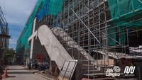 Ini adalah penampakan terkini salah satu sudut stasiun Cipete MRT Jakarta. Foto: Dok. MRT Jakarta