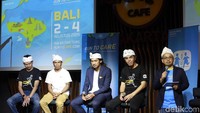 Ia merasa tertantang untuk melakukan olahraga lari setelah menonton pertandingan sepakbola di luar negeri. Foto: Ibnu Jamil (Ismail/detikHOT)