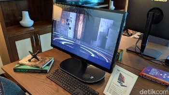 Perangkat All-in-One PC ROG. Foto: Adi Fida Rahman/detikINET