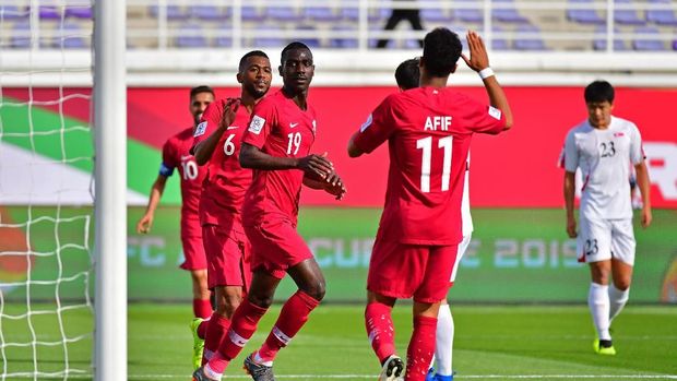 Qatar Jungkalkan Korea Utara 6-0 di Piala Asia 2019