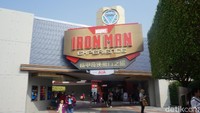 Wahana Iron Man Experience. Foto: (Desi Puspasari/detikHOT)
