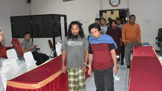 Tangan Diborgol, Ini Tampang Para Tersangka Pelaku Bentrok Solo 