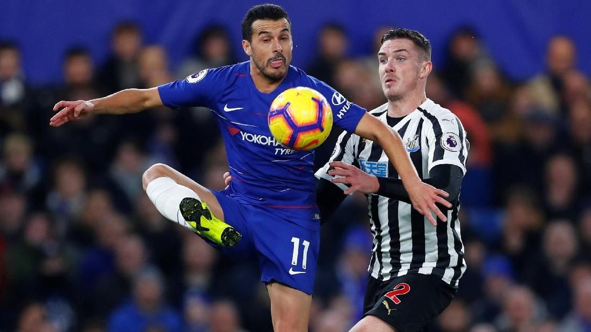 Chelsea ditahan Newcastle United 1-1 di babak pertama pertandingan Liga Inggris pekan ke-22. (Foto: Eddie Keogh/Reuters)
