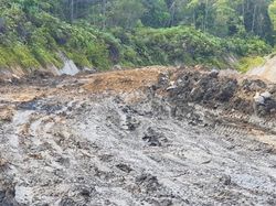 Cuaca Buruk, Proyek Jalan Trans Papua Rusak Berat