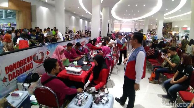 Donor Darah di Mal Surabaya Sabet 2 Rekor MURI, Apa saja?