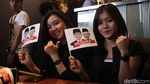 Budi Karya-Retno Marsudi Nyanyi di Deklarasi Perhimpunan Profesi Pilot Pro-Jokowi