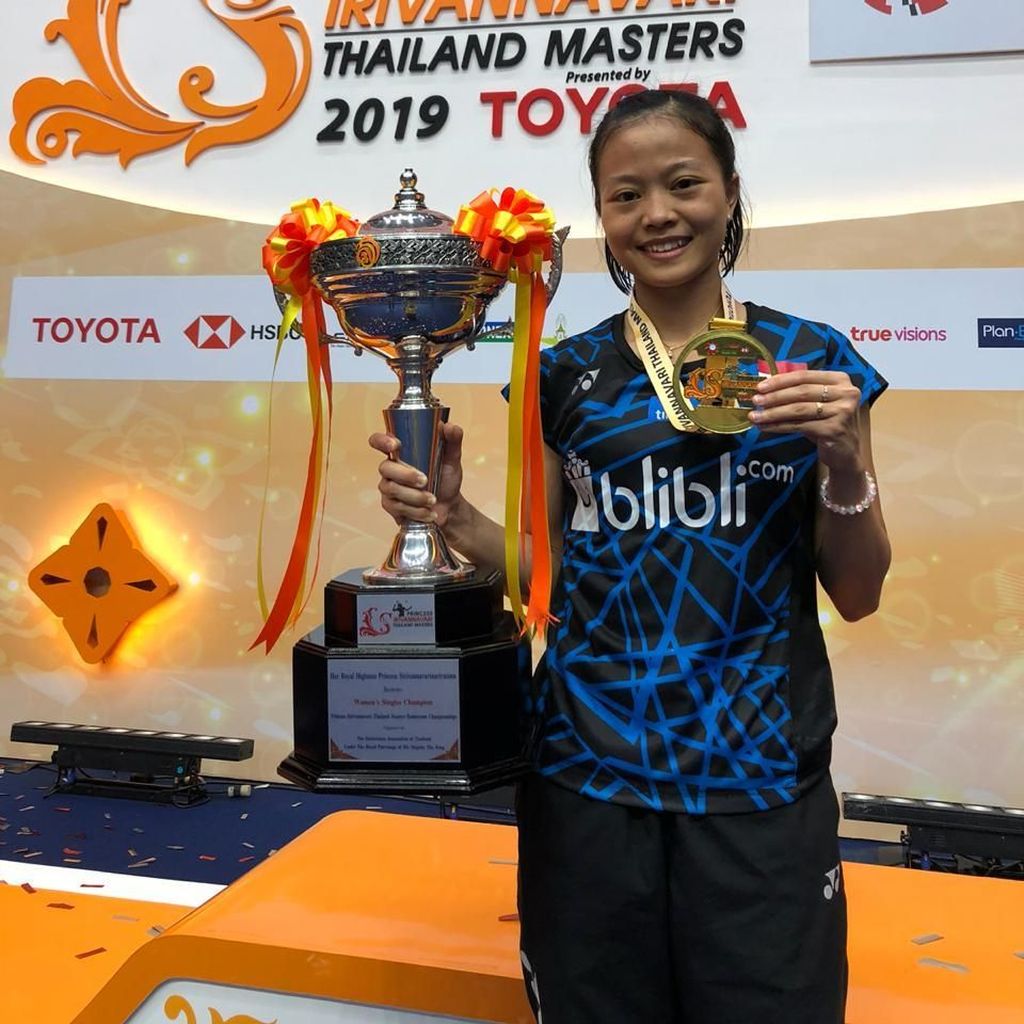 Fitriani Bawa Pulang Gelar Juara dari Thailand Masters