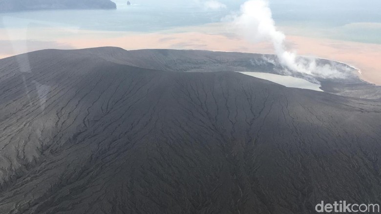 Sudah Tak Meletus 3 Hari, Gunung Anak Krakatau Masih Siaga Sudah Tak Meletus 3 Hari, Gunung Anak Krakatau Masih Siaga