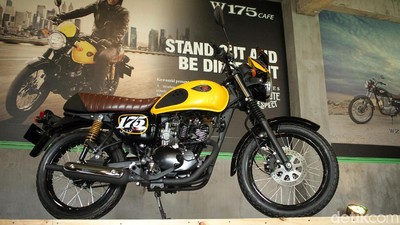Back to Classic, Begini Tampilan Kawasaki W175 Cafe
