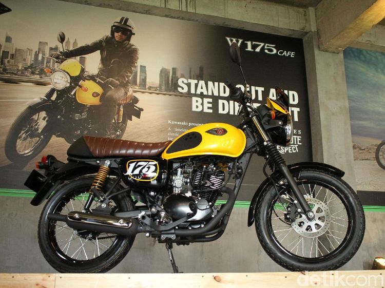 Back to Classic, Begini Tampilan Kawasaki W175 Cafe